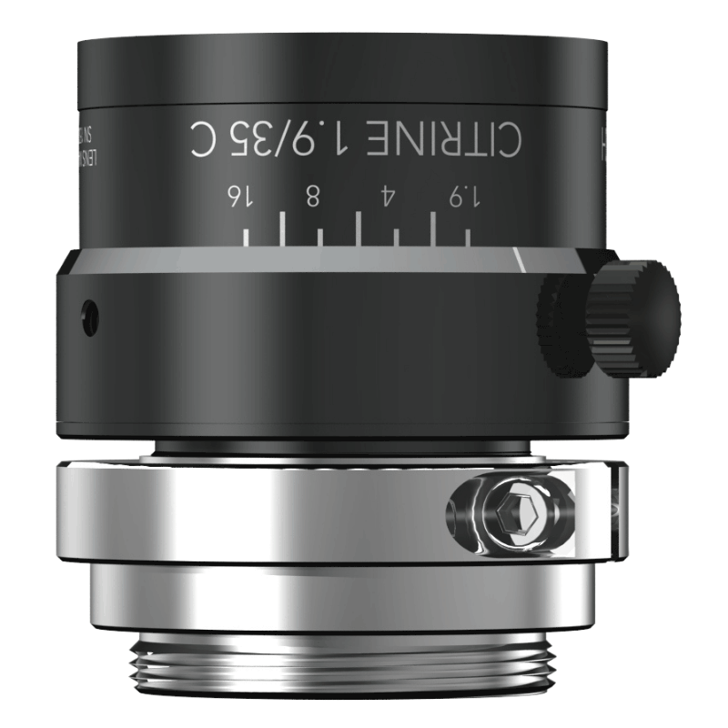 CITRINE Lens F1.9 35mm C-Mount