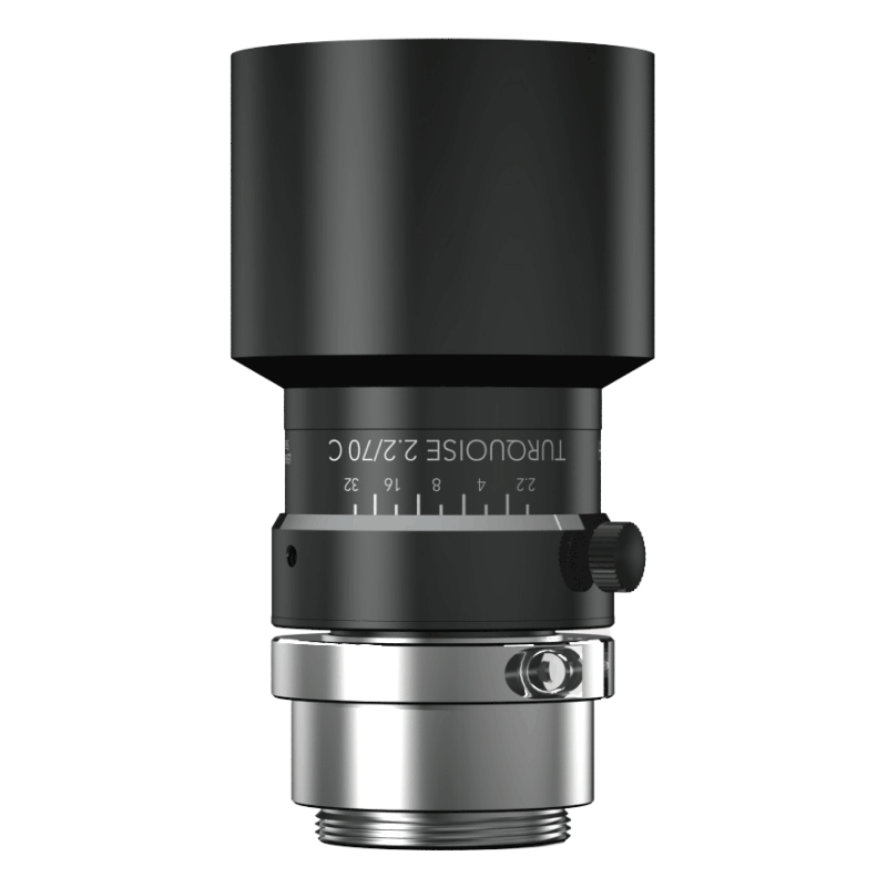 TURQUOISE Lens F2.2 70mm C-Mount