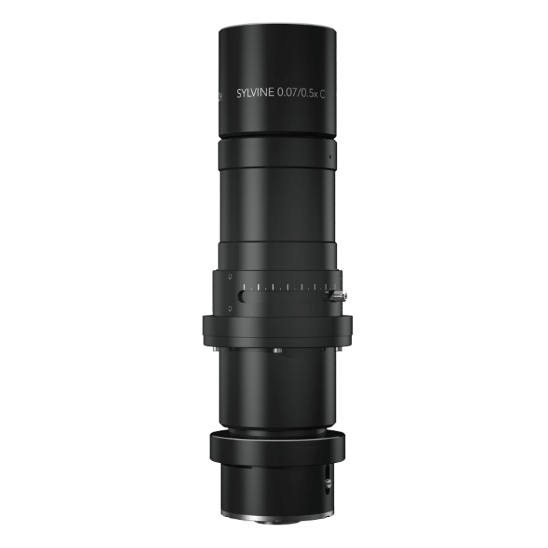 SYLVINE Lens 0.07/0.5x C-Mount