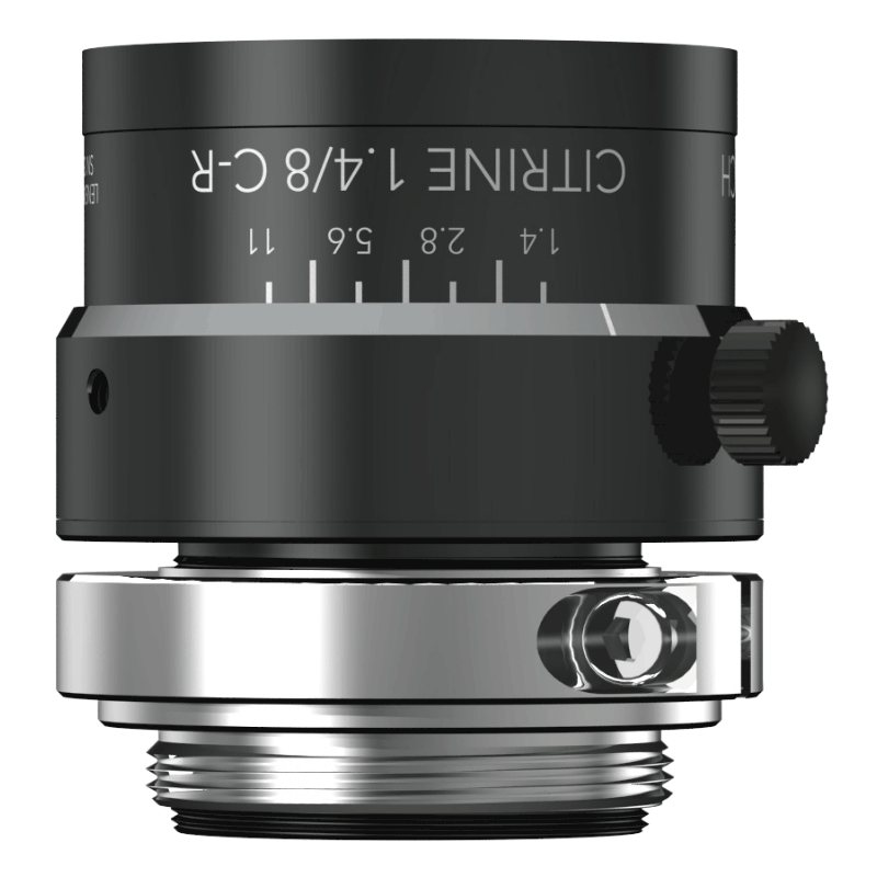 CITRINE Lens F1.4 8mm C-Mount Ruggedized