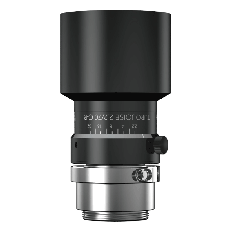 TURQUOISE Lens F2.2 70mm C-Mount Ruggedized