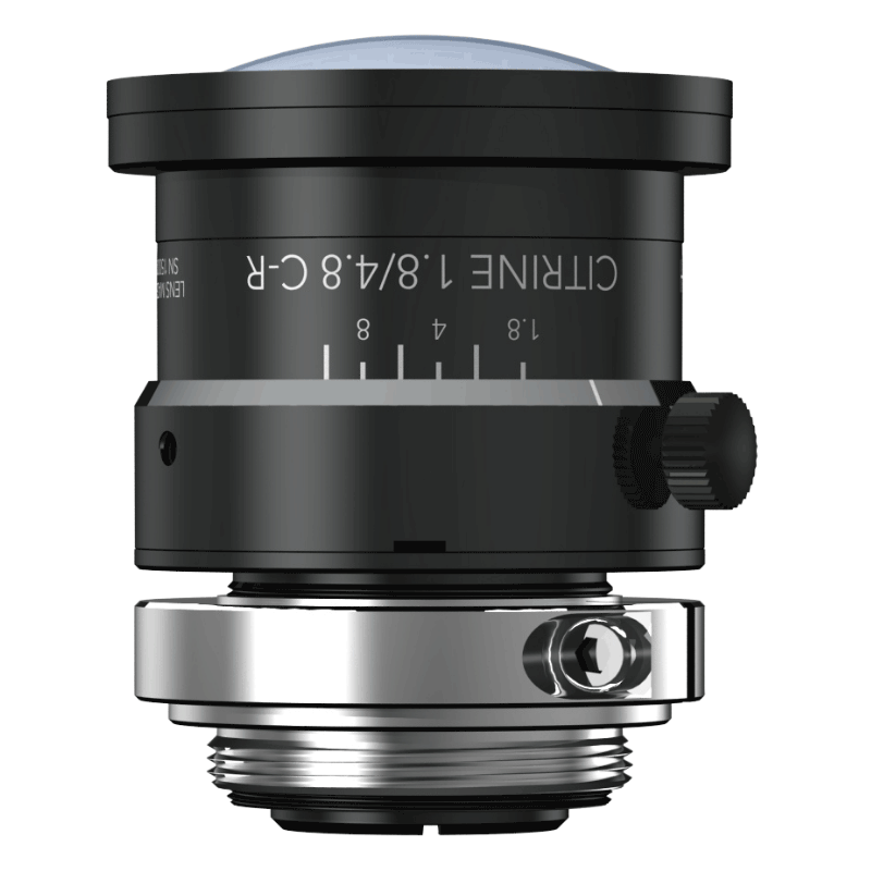 CITRINE Lens F1.8 4.8mm C-Mount Ruggedized