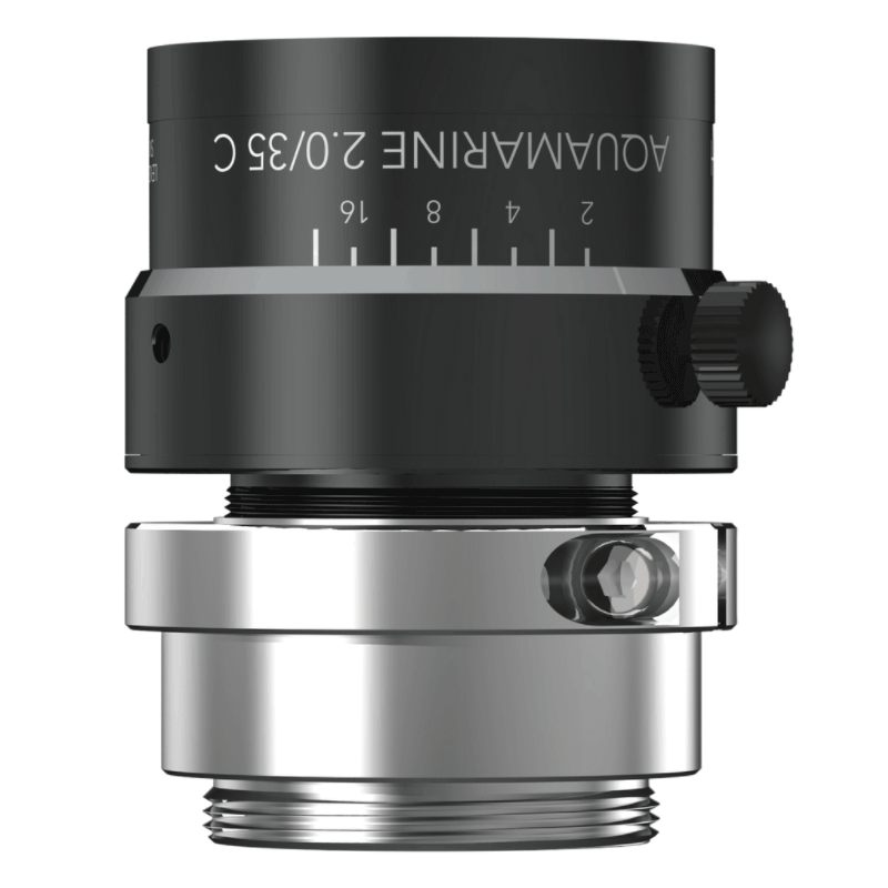 AQUAMARINE Lens F2.0 35mm C-Mount