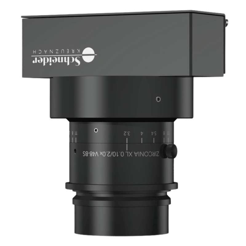 ZIRCONIA Lens XL 0.10/2.0x V48 Beamsplitter